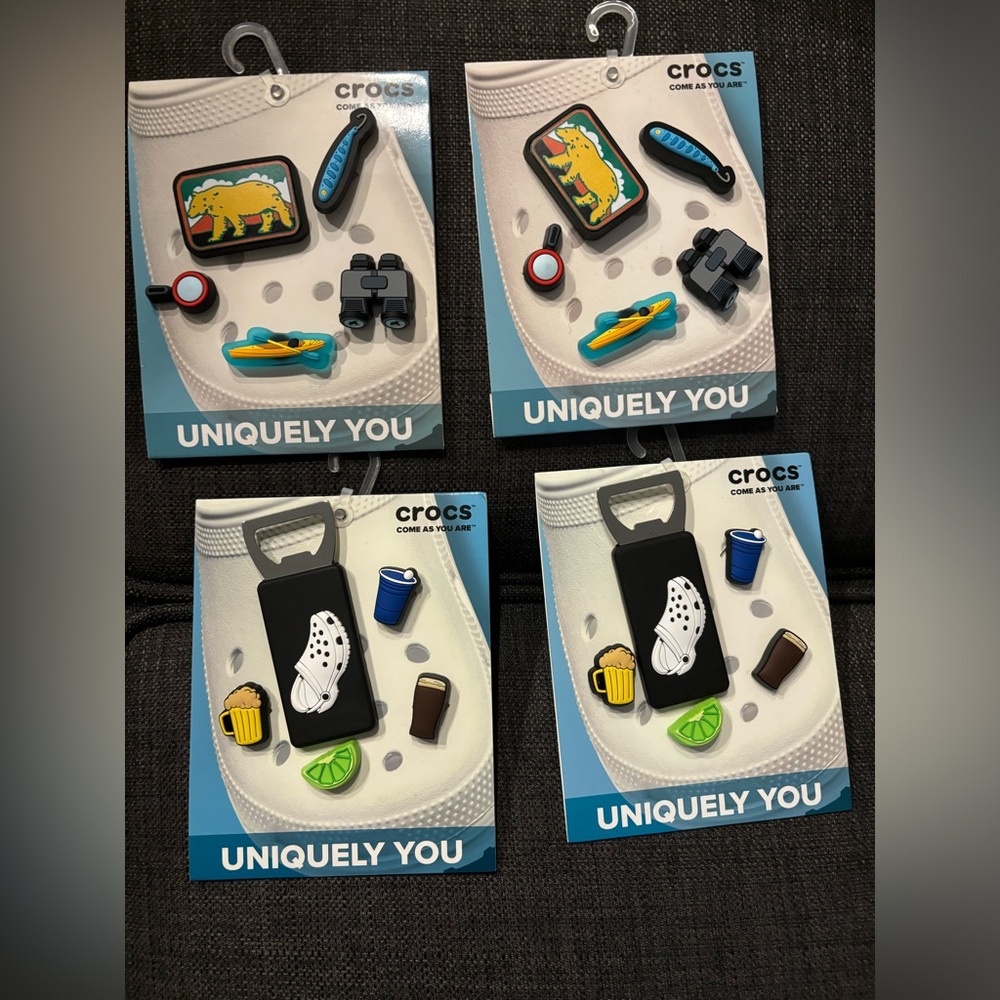 4 Packs of 5 Crocs Jibbitz